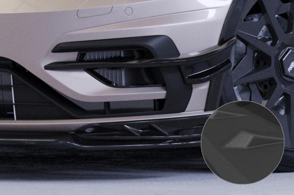 CSR Performance Flaps mit ABE für VW Golf 7 (Typ AU) R FP019-S Strukturiert schwarz matt (keine Lackierung erforderlich)