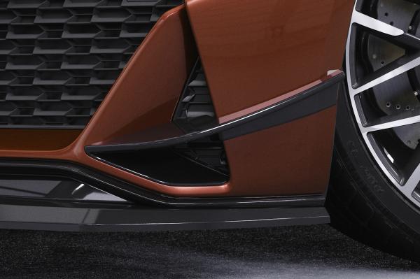 CSR Performance Flaps mit ABE für Audi R8 (Typ 4S) Facelift FP020-L schwarz matt (Lackierung erforderlich)