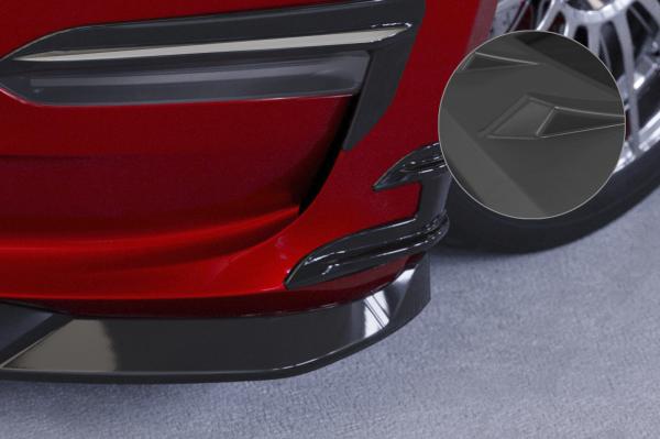 CSR Performance Flaps mit ABE für Tesla Model 3 FP021-L Lackierung erforderlich (schwarz matt)