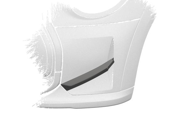 CSR Performance Flaps mit ABE für Mini F55 / F56 / F57 FP022-L schwarz matt (Lackierung erforderlich)