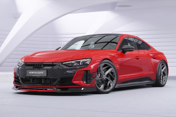 CSR Performance Flaps mit ABE für Audi e-tron GT FP023-C Carbon Look Hochglanz (keine Lackierung erforderlich)