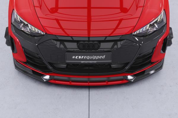 CSR Performance Flaps mit ABE für Audi e-tron GT FP023-C Carbon Look Hochglanz (keine Lackierung erforderlich)