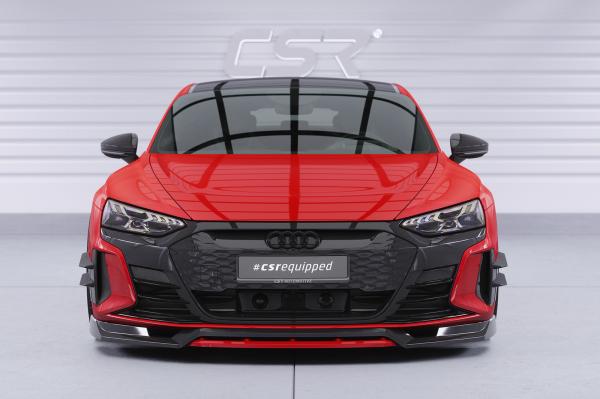 CSR Performance Flaps mit ABE für Audi e-tron GT FP023-C Carbon Look Hochglanz (keine Lackierung erforderlich)
