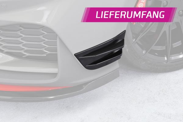 CSR Performance Flaps mit ABE für Hyundai  I30 (PD) N / N-Line FP025-L schwarz matt (Lackierung erforderlich)