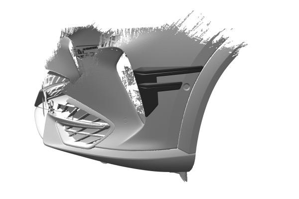CSR Performance Flaps mit ABE für Cupra Formentor FP026-L schwarz matt (Lackierung erforderlich)