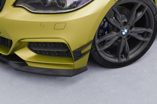 CSR Performance Flaps mit ABE für BMW 2er F22 / F23 (M-Paket, M2) FP027-L schwarz matt (Lackierung erforderlich)