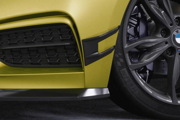 CSR Performance Flaps mit ABE für BMW 2er F22 / F23 (M-Paket, M2) FP027-L schwarz matt (Lackierung erforderlich)