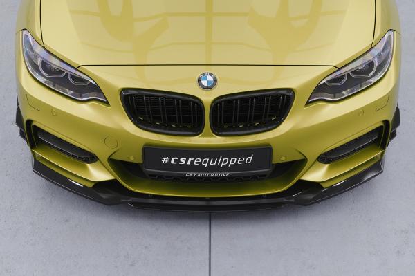 CSR Performance Flaps mit ABE für BMW 2er F22 / F23 (M-Paket, M2) FP027-L schwarz matt (Lackierung erforderlich)