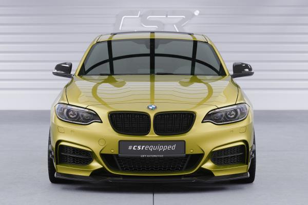 CSR Performance Flaps mit ABE für BMW 2er F22 / F23 (M-Paket, M2) FP027-L schwarz matt (Lackierung erforderlich)