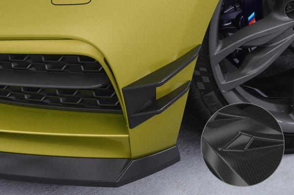 CSR Performance Flaps mit ABE für BMW 2er F22 / F23 (M-Paket, M2) FP027-C Carbon Look Hochglanz (keine Lackierung erforderlich)