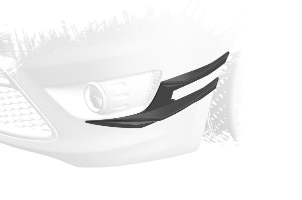 CSR Performance Flaps mit ABE für Ford Focus MK2 FP030-K Kupfer matt (keine Lackierung erforderlich)