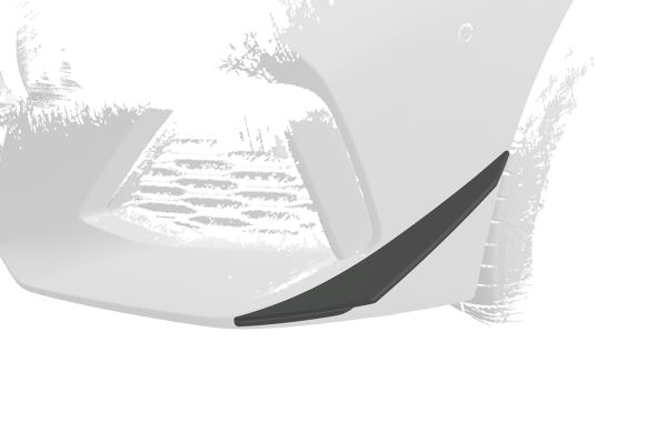 CSR Performance Flaps mit ABE für BMW Z4 G29 FP032-S schwarz matt strukturiert (keine Lackierung erforderlich)