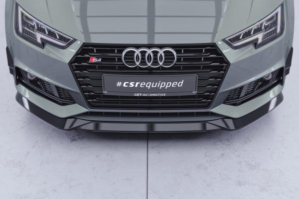 CSR Performance Flaps mit ABE für Audi A4 B9 (Typ 8W) S-Line FP033-S schwarz matt strukturiert (keine Lackierung erforderlich)