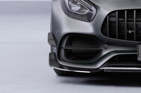 CSR Performance Flaps mit ABE für Mercedes-Benz AMG GT (190) FP034-G Glossy schwarz glänzend (keine Lackierung erforderlich)