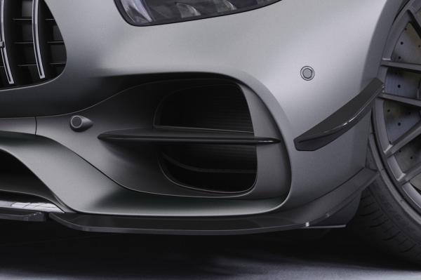 CSR Performance Flaps mit ABE für Mercedes Benz Amg GT (190) FP035-L Lackierung erforderlich (schwarz matt)
