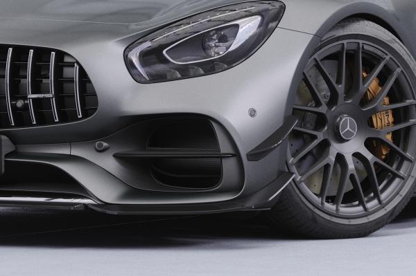 CSR Performance Flaps mit ABE für Mercedes Benz Amg GT (190) FP035-L Lackierung erforderlich (schwarz matt)
