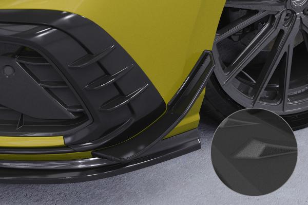 CSR Performance Flaps mit ABE für VW Golf 8 FP036-S Strukturiert schwarz matt (keine Lackierung erforderlich)