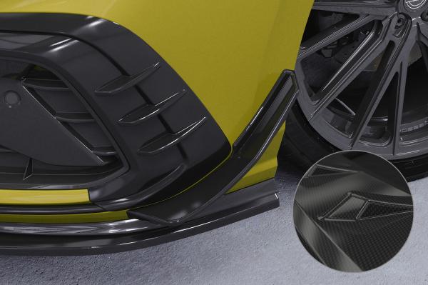 CSR Performance Flaps mit ABE für VW Golf 8 FP036-C Carbon Look glänzend (keine Lackierung erforderlich)