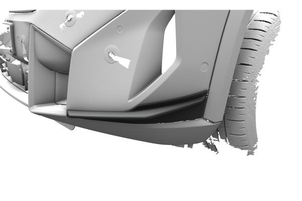 CSR Performance Flaps mit ABE für BMW XM G09 FP037-L Lackierung erforderlich (unlackiert)