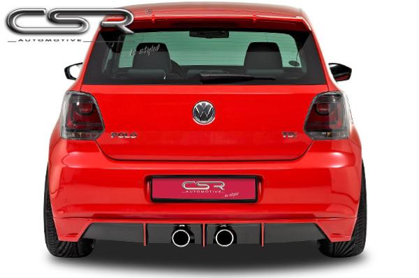 CSR Endschalldämpfer Sportauspuff für VW Polo 5 Typ 6R / Audi A1 ESD003