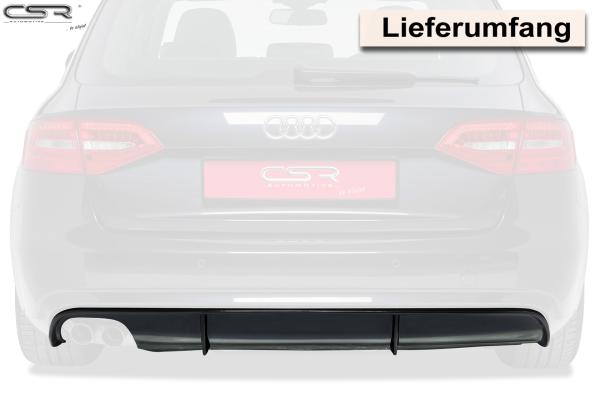 CSR Diffusor | Heckansatz für Audi A4 B8 HA075