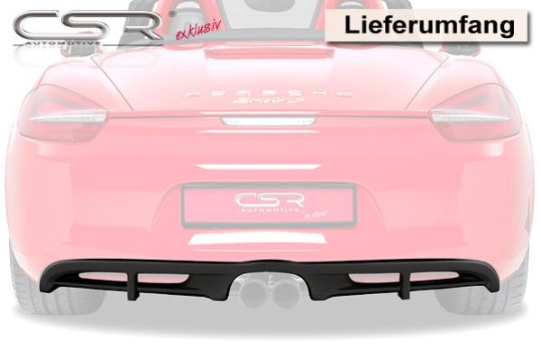 CSR Diffusor | Heckansatz für Porsche Boxster 981 Cayman 981C HA118