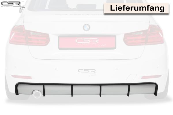 CSR Diffusor | Heckansatz für BMW 3er  F30, F31 Limousine/ Touring HA157