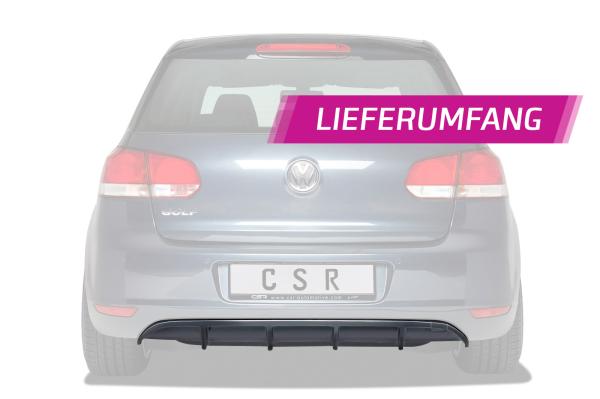 CSR Diffusor | Heckansatz für VW Golf 6 Steilheck HA220