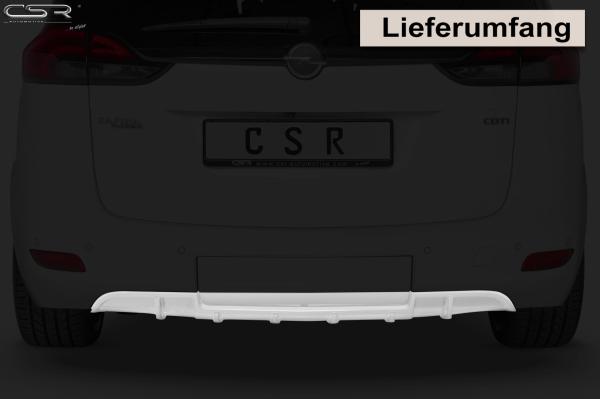 CSR Diffusor | Heckansatz für Opel Zafira C Tourer mit Flex Fix HA229