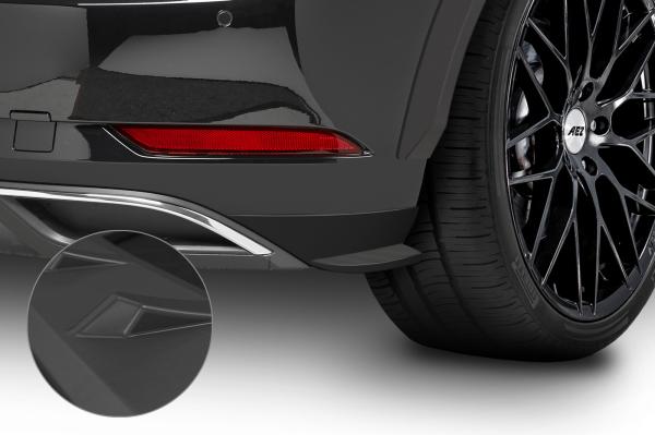 CSR Diffusor | Heckansatz mit ABE für VW Golf 7 (Typ AU) HA235-L Lackierung erforderlich (schwarz matt)