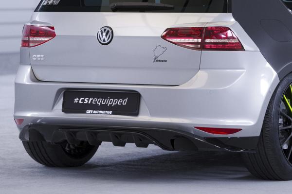 CSR Diffusor | Heckansatz mit ABE für VW Golf 7 (Typ AU) Basis HA237-K Kupfer matt (keine Lackierung erforderlich)