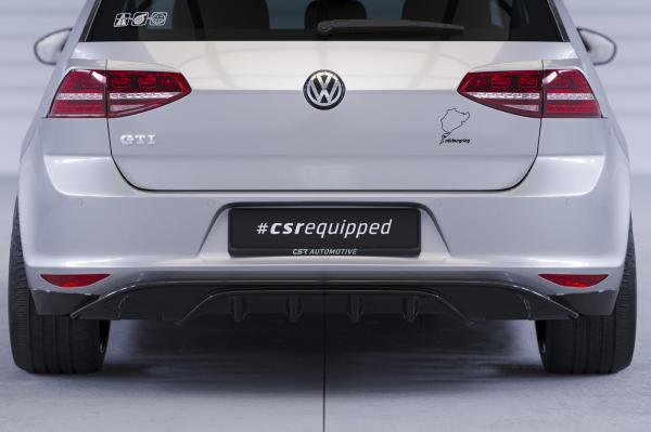 CSR Diffusor | Heckansatz mit ABE für VW Golf 7 (Typ AU) Basis HA237-K Kupfer matt (keine Lackierung erforderlich)