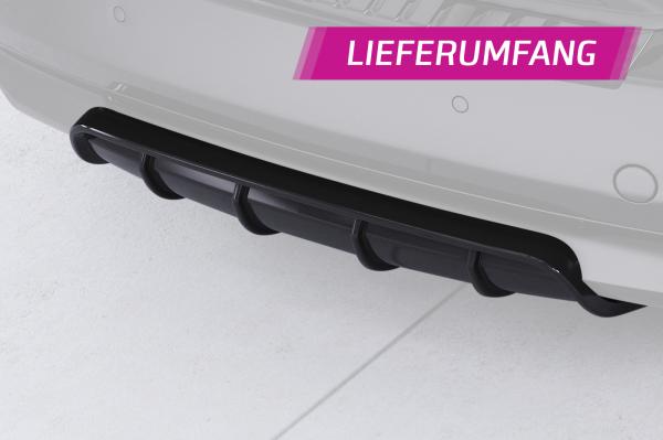 CSR Diffusor | Heckansatz mit ABE für Audi A5 8T Basis HA238-L schwarz matt (Lackierung erforderlich)