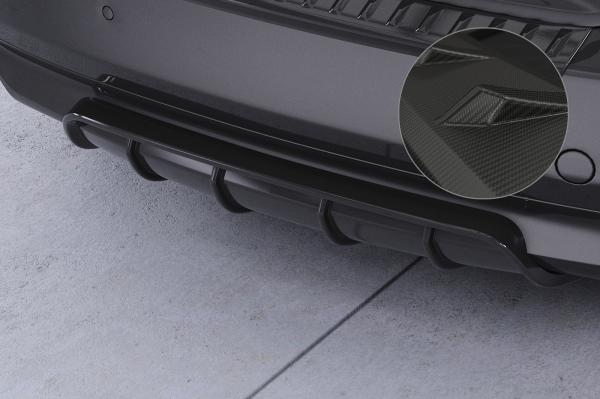 CSR Diffusor | Heckansatz mit ABE für Audi A5 8T Basis HA238-M Carbon Look matt strukturiert (keine Lackierung erforderlich)
