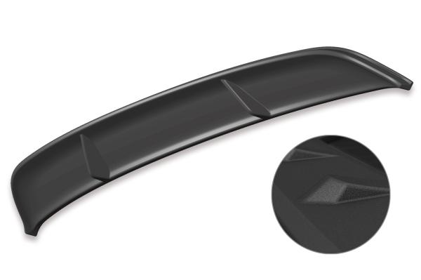 CSR Diffusor | Heckansatz mit ABE für VW Golf 6 Basis HA246-S schwarz matt strukturiert (keine Lackierung erforderlich)