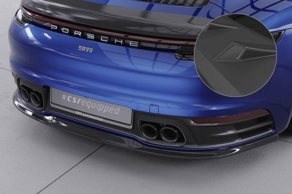CSR Diffusor | Heckansatz mit ABE für Porsche 911/992 HA257-L schwarz matt (Lackierung erforderlich)