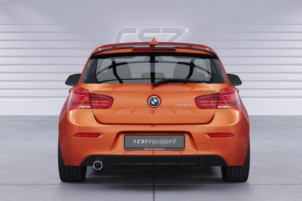 CSR Diffusor | Heckansatz mit ABE für BMW 1er F20 / F21 LCI HA258-G Glossy schwarz Hochglanz (keine Lackierung erforderlich)