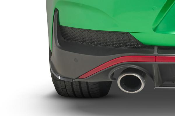 CSR Diffusor | Heckansatz mit ABE für Hyundai I30 N (PD) Fastback HA260-L schwarz matt (Lackierung erforderlich)