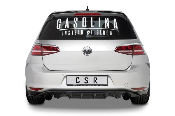 CSR Diffusor | Heckansatz mit ABE für VW Golf 7 Basis HA262-K Kupfer matt (keine Lackierung erforderlich)