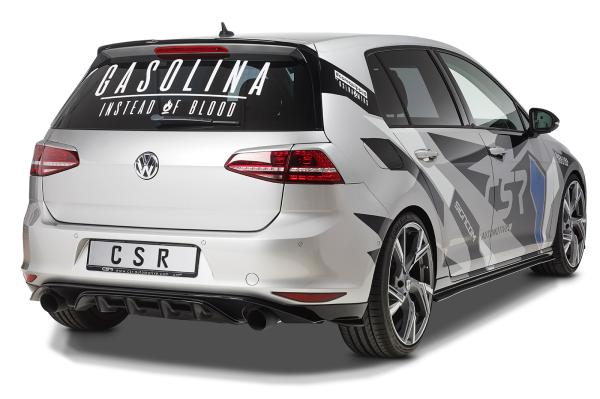 CSR Diffusor | Heckansatz mit ABE für VW Golf 7 Basis HA262-K Kupfer matt (keine Lackierung erforderlich)
