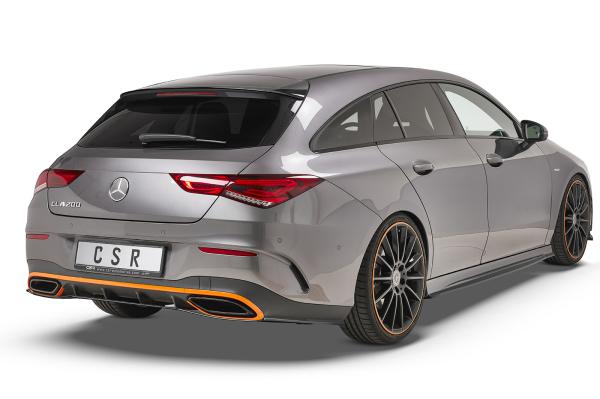 CSR Diffusor | Heckansatz mit ABE für Mercedes Benz CLA X118 AMG-Line HA265-K Kupfer matt (keine Lackierung erforderlich)