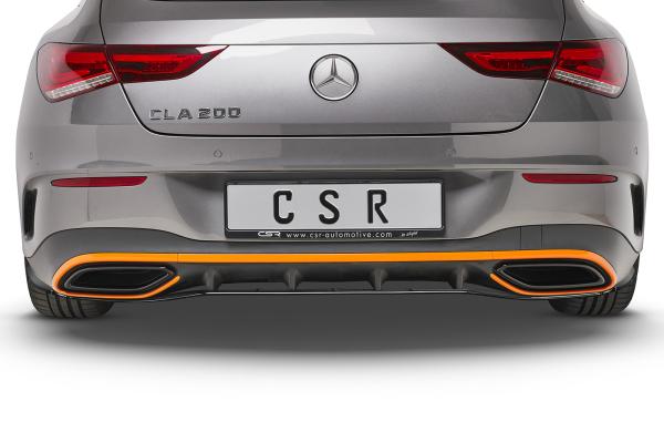 CSR Diffusor | Heckansatz mit ABE für Mercedes Benz CLA X118 AMG-Line HA265-K Kupfer matt (keine Lackierung erforderlich)