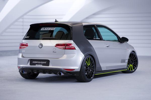 CSR Diffusor | Heckansatz mit ABE für VW Golf 7 Basis/GTI/GTD/GTE/e-Golf HA266-K Kupfer matt (keine Lackierung erforderlich)