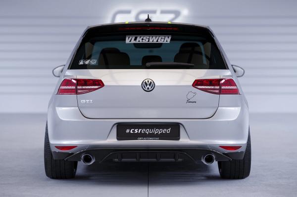 CSR Diffusor | Heckansatz mit ABE für VW Golf 7 Basis/GTI/GTD/GTE/e-Golf HA266-K Kupfer matt (keine Lackierung erforderlich)