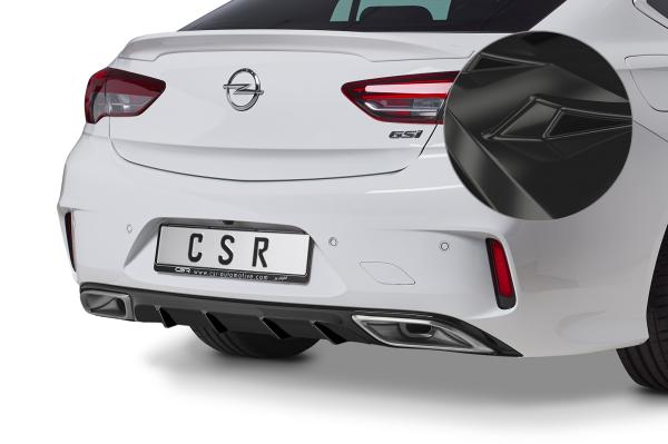 CSR Diffusor | Heckansatz mit ABE für Opel Insignia B HA270-G Glossy schwarz Hochglanz (keine Lackierung erforderlich)