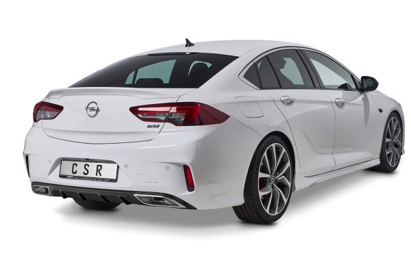 CSR Diffusor | Heckansatz mit ABE für Opel Insignia B HA270-L schwarz matt (Lackierung erforderlich)