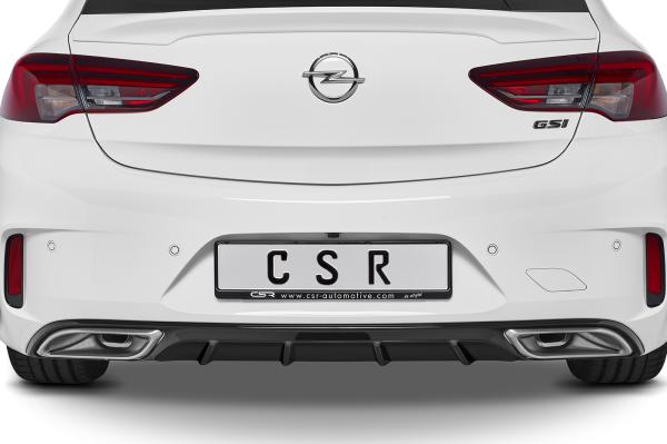 CSR Diffusor | Heckansatz mit ABE für Opel Insignia B HA270-L schwarz matt (Lackierung erforderlich)