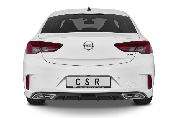 CSR Diffusor | Heckansatz mit ABE für Opel Insignia B HA270-L schwarz matt (Lackierung erforderlich)