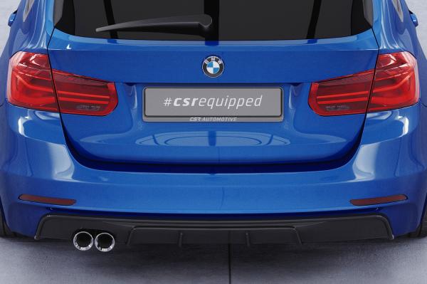 CSR Diffusor | Heckansatz mit ABE für BMW 3er F31 Touring HA272-G Glossy schwarz glänzend (keine Lackierung erforderlich)