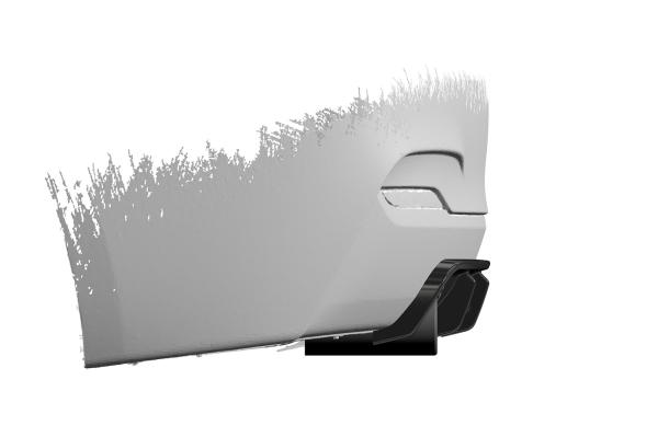 CSR Diffusor | Heckansatz mit ABE für BMW 2er (F22 / F23) Coupe und Cabrio HA273-M Carbon Look matt strukturiert (keine Lackierung erforderlich)